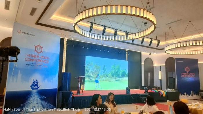 Thi công sân khấu, backdrop team building - Tổ Chức Sự Kiện Trọn Gói Bình Thuận - Tổ Chức Sự Kiện Hà Nhí